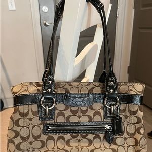 Coach “Penelope” Signature Shoulder Bag- A1026-F14696